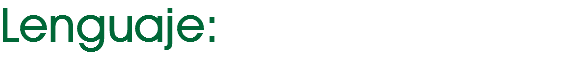 Lenguaje: 