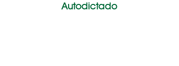 Autodictado 