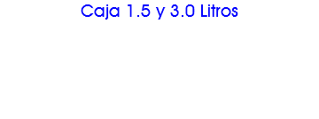 Caja 1.5 y 3.0 Litros